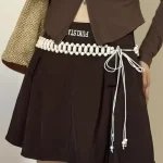 Ceinture de Style bohémien pour femmes, corde de chanvre tissée, ethnique, polyvalente, personnalisée, chaîne de taille décorative, accessoire de mode