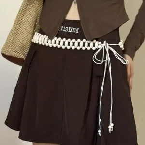 Ceinture de Style bohémien pour femmes, corde de chanvre tissée, ethnique, polyvalente, personnalisée, chaîne de taille décorative, accessoire de mode