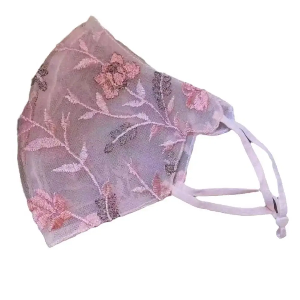 masque respirant en dentelle pour le visage, voile, protection uv, exquis, masque pare soleil, écharpe anti poussière, masque anti soleil