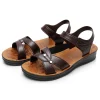 sandales pour femmes couleur unie bout ouvert pantoufles femmes en plein air plage chaussures décontractées antidérapant semelle souple sandales sandalias de mujer