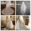 Image réelle blanc ivoire voile de mariage une couche doux Tulle voile de mariée tête voiles accessoires de mariage avec peigne