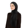 respirant en été en mousseline de soie hijab femmes plissé en mousseline de soie écharpe jersey hijab écharpe longue châle musulman plaine softturban enveloppes