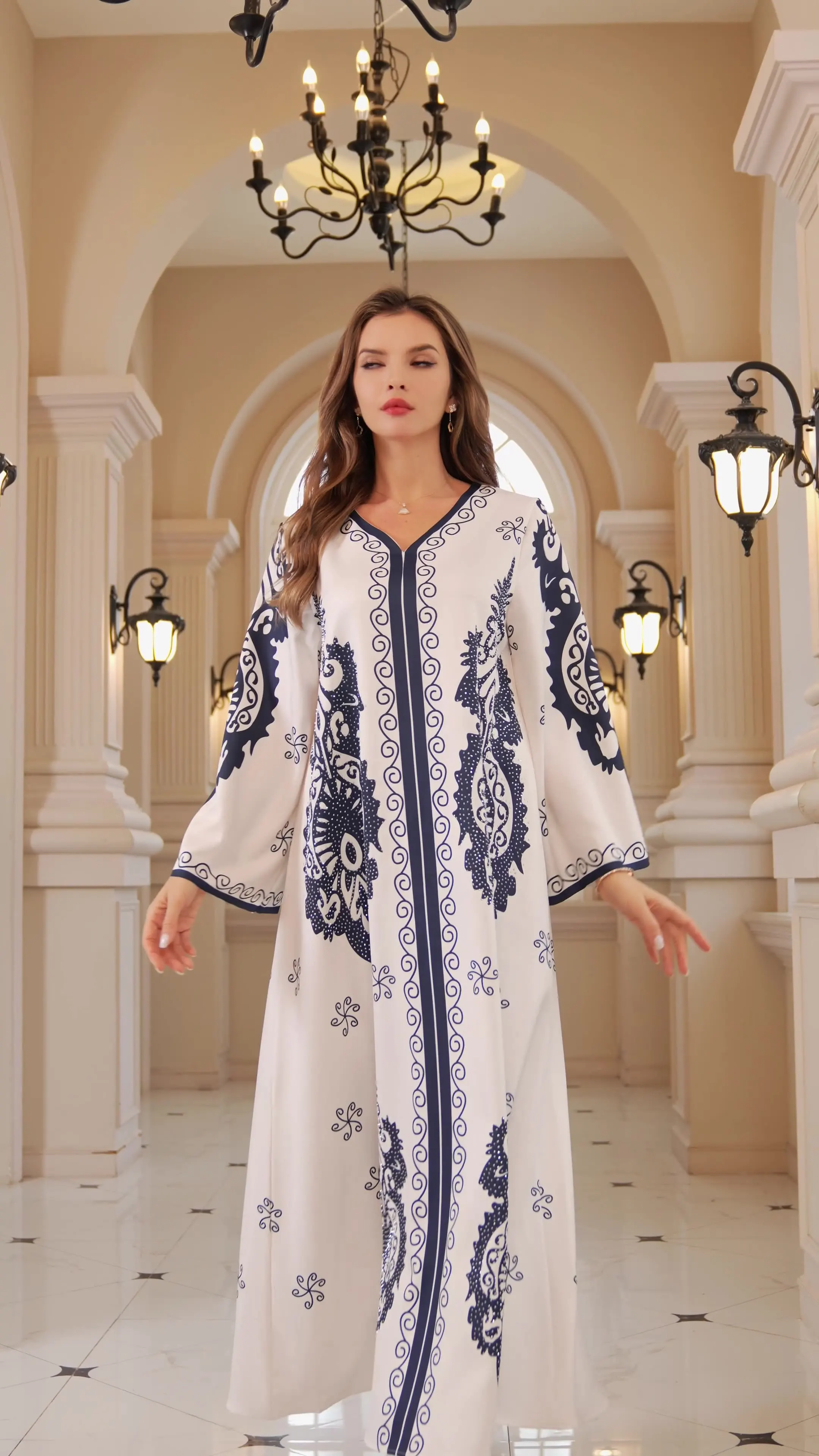 Robe musulmane du moyen-orient pour femmes, dubaï, très adaptée à un usage quotidien, adaptée à toutes les saisons, abaya turc, robe en diamant chaud