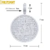 collier pendentif allah musulmans glacé, couleur argent, pavé de zircon cz, breloque lettre scintillante pour femmes et hommes, bijoux hip hop