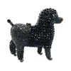 Poodles de luxe concepteur Animal cristal pochette sacs de soirée beau chien noir sac à main de mariage femmes fête sac à main jour embrayages SM97
