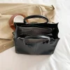 sac fourre tout en cuir pu pour femme, sac à main à large sangle, marron café, haute qualité, marque de mode féminine, sac de trajet