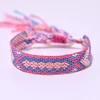 bracelets d'amitié tissés bohème pour femmes et filles, à la mode, tressés à la main, glands enveloppants, bracelets boho réglables