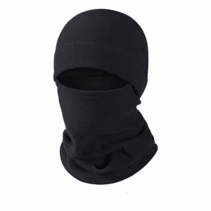 Écharpe épaisse Protection des oreilles col polaire chapeau cagoule Bonnet chapeau hommes casquette d&rsquo;hiver hiver masque facial pull casquette bonnets chapeau
