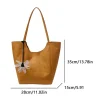 sac à bandoulière grand sac à main couleur unie sac sous les bras sac à provisions pour les femmes travail shopping voyage