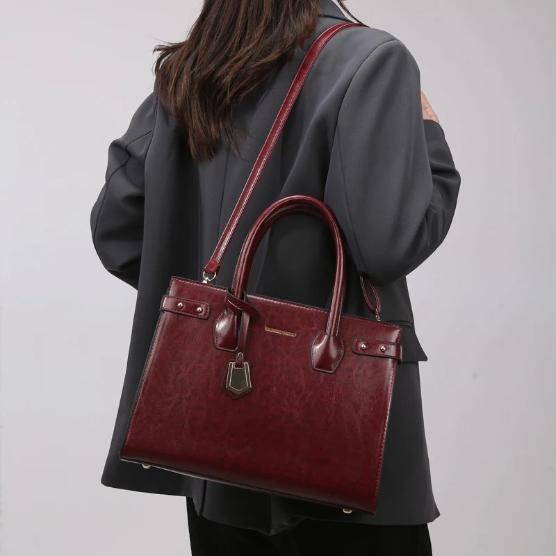 sacs à main authentiques pour femmes, sacs à main de luxe pour dames, sacs à bandoulière en cuir à poignée supérieure, fourre tout décontracté, nouvelle collection 2025