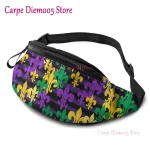 Sac de taille avec trou pour téléphone, sac de ceinture, poche à bandoulière réglable, sac banane pour femme, homme, enfant, extérieur décontracté, sauna, mode