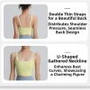 soutien gorge d'entraînement respirant, confortable, blocage de couleur, beau dos, améliore le soutien de la poitrine, sous vêtements yoga, entraînement