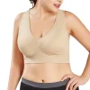 grand soutien gorge de sport monocouche sans coussinet pour femmes, haut de yoga, course à pied, fitness, respirant, sans couture, bralette d'entraînement