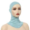 foulard hijab musulman pour femme, sous Écharpe islamique, chapeau, bonnet