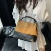 sacs fourre tout élégants en cuir véritable pour femmes, sac à bandoulière classique de célèbre styliste, sac à main de luxe populaire