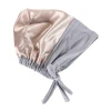 bonnet hijab en satin double couche pour femmes, sous capuchon islamique avec bonnet à cravate, hiyabs instantanés, foulards turcs, turban musulman, bandana