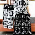 2025 nouvelle robe d&rsquo;été Abaya musulmane à manches courtes recueillir la taille florale lâche Boubou Maxi Islam femmes robe Abaya africaine vêtements