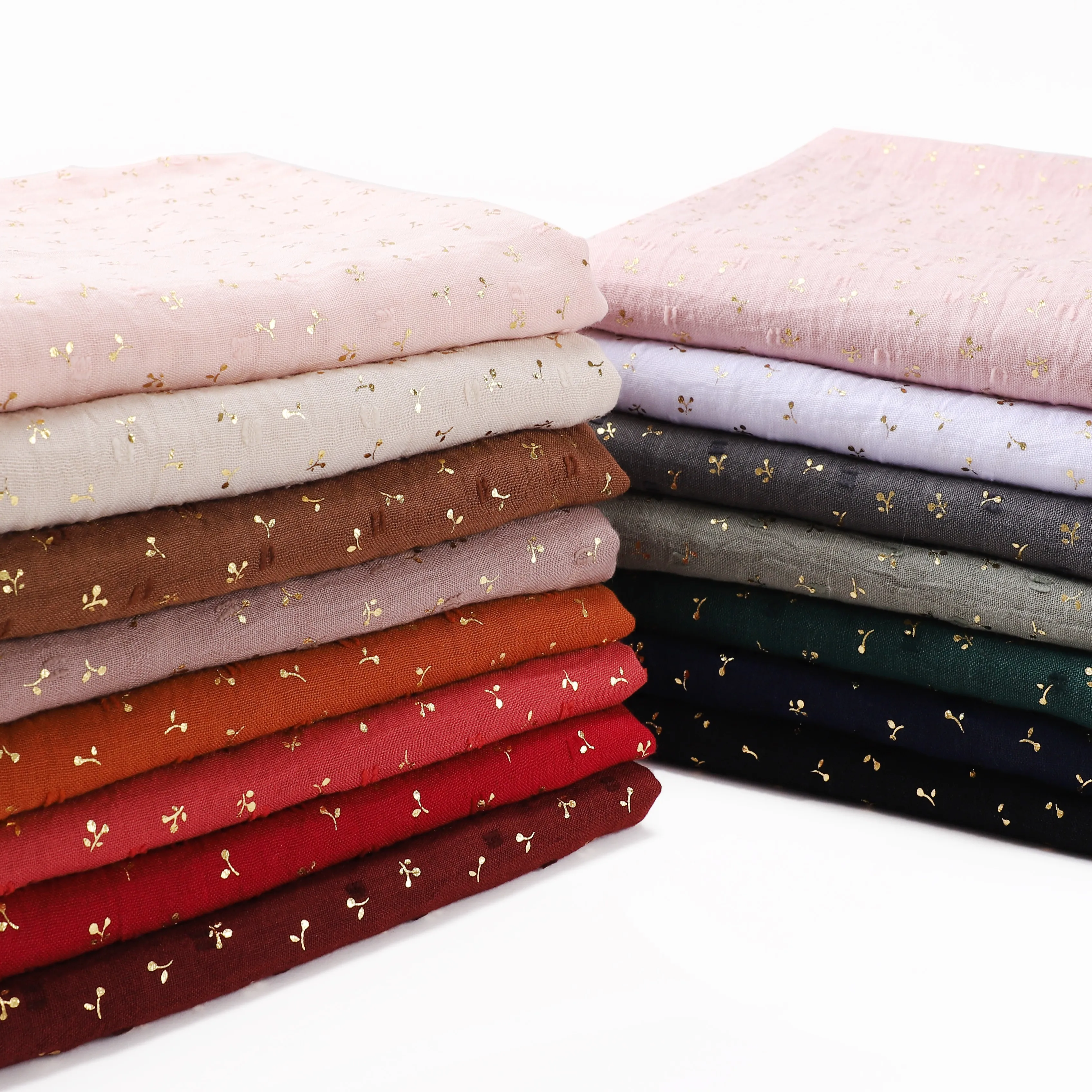 Foulard à Cuir oral elu Rond pour Femme, Châle Bronzant, Bande de Sauna, Crique Musulmane, Coton Froissé, Viscose, Hijab, 1 Pièce