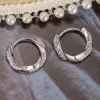 boucles d'oreilles en argent sterling 925 pour femmes, serties de zircon, beau design unique, bijoux à breloques, cadeau de mariage