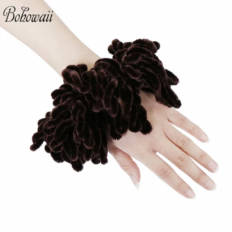 bohowaii mode bandeaux grands chouchous élastique projection de cheveux femmes musulmanes bandeau anneau de cheveux cravate chignon pince hijab écharpe accessoires