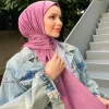 Prêt à porter fermeture à pression Hijab pour les femmes musulmanes couverture complète bandeau écharpe Islam insère Turban femme bandeau châle Prêt à porter fermeture à pression Hijab pour les femmes musulmanes couverture complète bandeau écharpe Islam insère Turban femme bandeau châle
