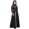 robe musulmane femmes mode abaya dubaï appliques turquie femmes élégantes longue