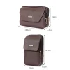 sac ceinture en cuir pour hommes, mode décontractée, fentes pour cartes de crédit, pince à billets multifonctionnelle pour voyage, marche, course, randonnée, cyclisme