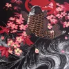 vêtements asiatiques traditionnels pour homme et femme, kimono inari fox, cardigan haori entremi parfait pour un look d'inspiration japonaise