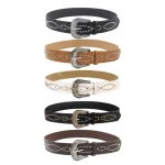 Ceinture taille avec chaîne cloutée, pour Costume décontracté, pour robe portefeuille en jean, livraison directe