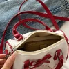 sac à main à pois pour femmes, sac à bandoulière à la mode, grande capacité, fourre tout de banlieue, sac de shopping décontracté