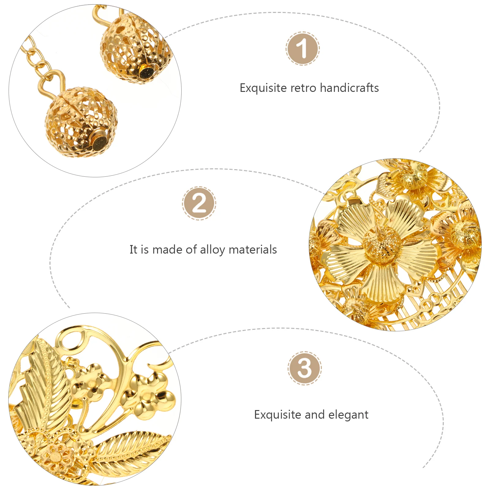 Accessoire pour cheveux de mariage, accessoires traditionnels Vintage pour mariée, épingle à cheveux, pompon, Clip chinois, décor