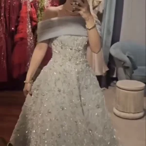 AsaNagi arabie robes de soirée élégantes paillettes brillantes robes de bal robes d&rsquo;occasion spéciale exquises abendskleider damen luxus