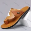sandales d'été pour hommes, antidérapantes, respirantes, légères, semelle souple, chaussures de plage, confortables, à la mode, pantoufles à enfiler, nouvelle collection 2025