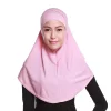 chapeau de prière musulmane pour femmes, 2 pièces, sous écharpe, hijab niquabs, foulard islamique, turban doux ninja, couleur unie, chapeau du moyen orient