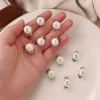 pince à cheveux en perles, mini pince à cheveux tressée, accessoires pour cheveux pour femmes