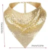 mode foulard paillettes triangle foulards style coréen cou enveloppement bandanas collier foulard triangle hijab écharpe fête