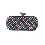 JOBag-Pochette Tissée à la Main pour Femme, Sac à Main de Luxe, Couleurs Mélangées, ixde Mariage, Bal, Soirée, Élégant, Tendance, Haute Qualité, Nouveau, 2025