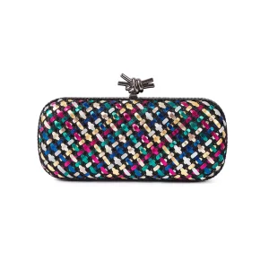 JOBag-Pochette Tissée à la Main pour Femme, Sac à Main de Luxe, Couleurs Mélangées, ixde Mariage, Bal, Soirée, Élégant, Tendance, Haute Qualité, Nouveau, 2025