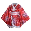 Kimono court de Style japonais pour femmes, imprimé Yukata amélioré, Costume de spectacle sur scène, Cosplay