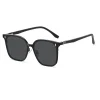 clip magnétique mode polarisé 2 en 1 montures de lunettes hommes femmes sur lunettes de soleil carré haute qualité rétro lunettes aimant clips