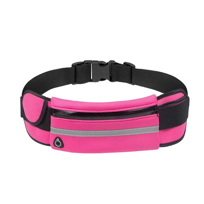 1 pièces coloré imperméable néoprène Fanny Pack course homme taille sac
