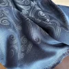 luxe paisley modèle femmes hijab fil d'or jacquard écharpe enveloppes musulmanes ramadan islam foulard châle turban foulard