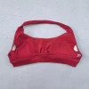 soutien gorge de sport pour femmes, sans couture, col licou, bretelles, sexy, dos ouvert, rembourré, haut de yoga, soutien moyen, haut court de gymnastique