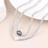 Collier de perles d&rsquo;eau douce rétro artistique, pendentif de perles, bijoux bohème faits à la main, bijoux élégants, cadeau d&rsquo;anniversaire