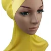 couvre cou en satin de coton pour les muscles bonnet hijab wrap crossover ninja underscarf super quality