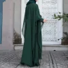 eid musulman abayas pour les femmes modeste faux deux pièces robes islam robes arabe longue robe jalabiya ramadan maroc dubaï caftan