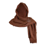 Écharpe médiévale enveloppante Cape épaule écharpe longue écharpe avec broche pour femmes hommes