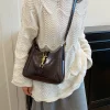 sac à main en cuir de luxe pour femmes, fourre tout classique de styliste, fourre tout élégant pour dressing moderne et chic