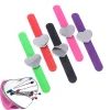 bracelet magnétique couture pincushion bracelet broche support de coussin pour quilting épingles à coudre bracelet dragonne en silicone