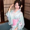 kimono amélioré rétro japonais traditionnel dieu vêtements yukata fille halloween thème fête cosplay scène performance costume costume